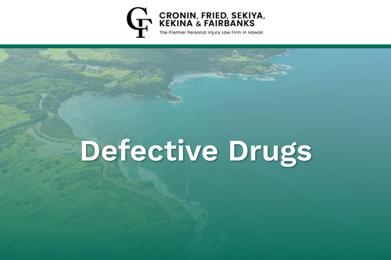defective drugs
