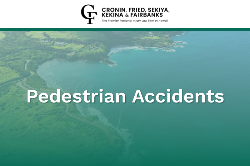 pedestrian accidents