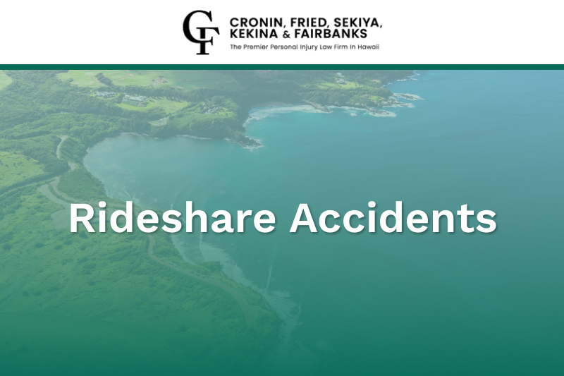 rideshare accidents